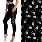 Pre-sale Peace Skelly Leggings PREORDER B58-Lola Monroe Boutique