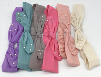 Pretty in Pearls Headband (Multiple Colors Available)-Lola Monroe Boutique
