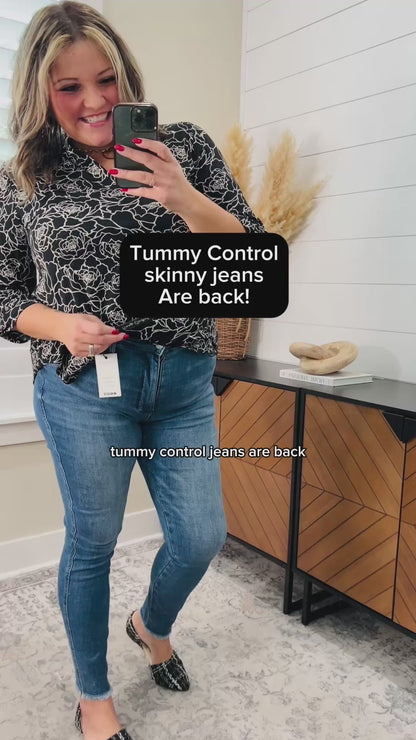 Judy Blue "Skyler" Tummy Control Skinny Jeans