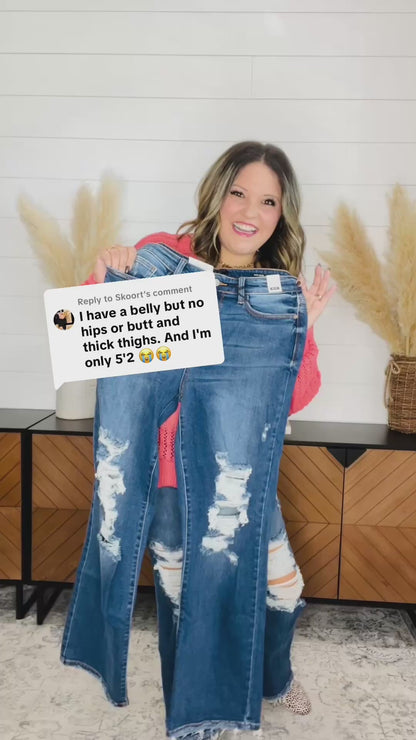 Judy Blue "Papa Smurf" Dad Jean