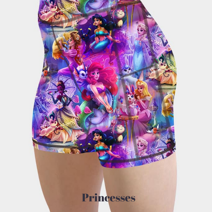 Princess Capri Leggings & Bike Shorts with Pockets (Multiple Options)-Lola Monroe Boutique