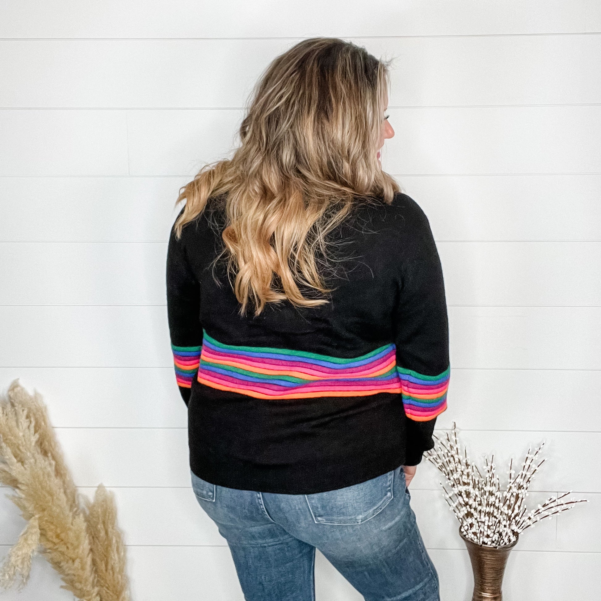 "Rebound" Long Sleeve Sweater