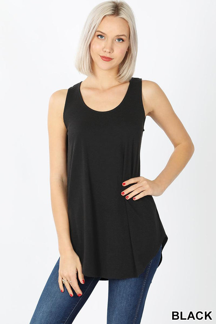 Relaxed Fit Tanks-Lola Monroe Boutique