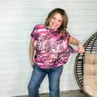 "Rhyme" Animal Print Round Neck Tee-Lola Monroe Boutique