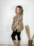 "Rianne" Animal Print V Neck Weekender-Lola Monroe Boutique