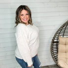 "Ridge Top" Long Sleeve Round Neck Knit Sweater-Lola Monroe Boutique