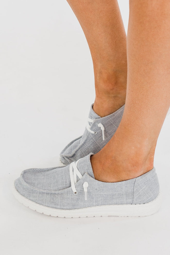 Holly By Very G Soft As Clouds Slip On (Grey)