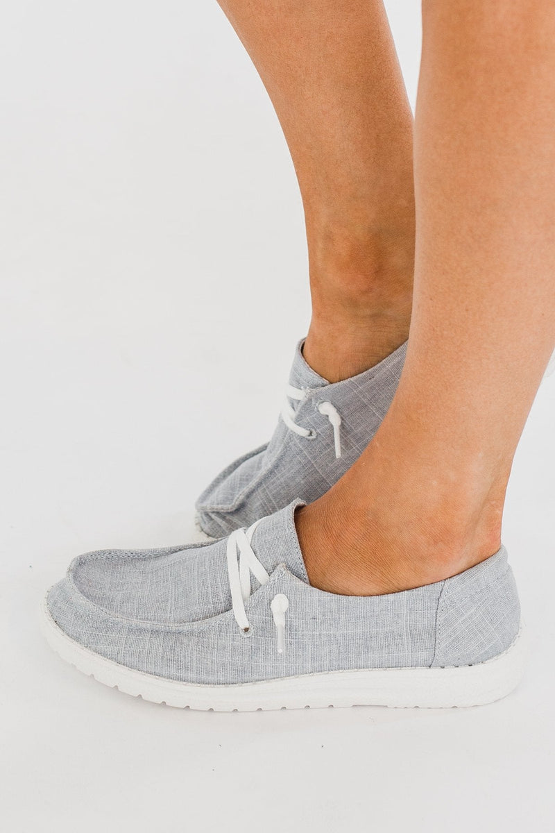 Holly By Very G Soft As Clouds Slip On (Grey)
