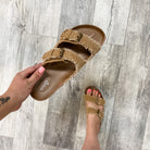 "Robyn" Sandal By Very G (Tan)-Lola Monroe Boutique