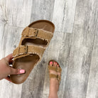 "Robyn" Sandal By Very G (Tan)-Lola Monroe Boutique