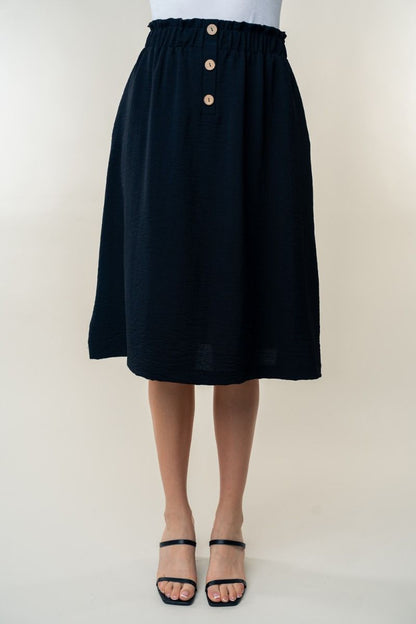 "Shellie"  Midi Skirt