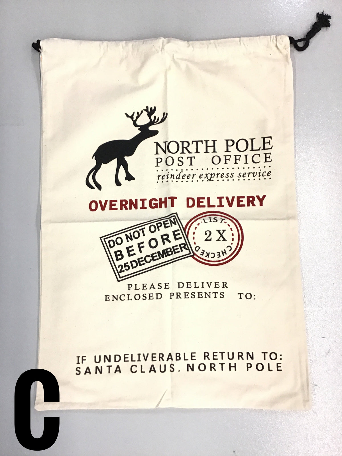 Santa Sacks (Multiple Prints)-Lola Monroe Boutique