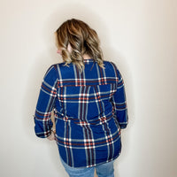 "Say That Again" Lizzy 3/4 Sleeve Split Neck-Lola Monroe Boutique