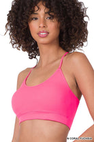 Seamless Bralette Adjustable Straps (Multiple Colors))-Lola Monroe Boutique