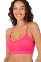 Seamless Bralette Adjustable Straps (Multiple Colors))-Lola Monroe Boutique