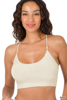 Seamless Bralette Adjustable Straps (Multiple Colors))-Lola Monroe Boutique