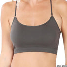 Seamless Bralette Adjustable Straps (Multiple Colors))-Lola Monroe Boutique