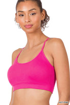 Seamless Bralette Adjustable Straps (Multiple Colors))-Lola Monroe Boutique