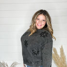 Sequin Snowflake Long Sleeve-Lola Monroe Boutique