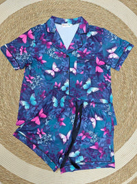 Shirley and Stone Short Sleeve and Shorts Pajama Sets (Multiple Options)