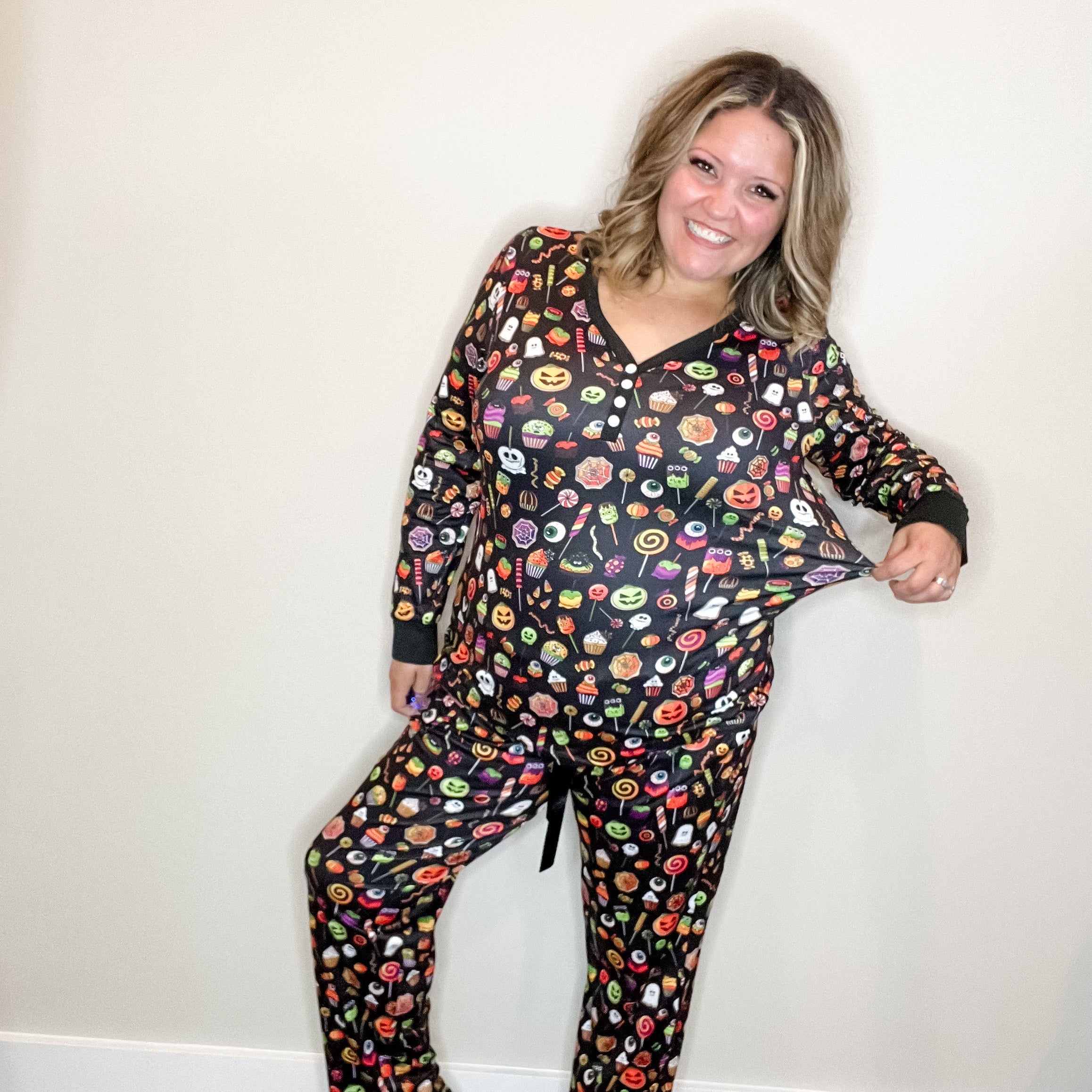 Shirley & Stone Sweet Treats Jammies-Lola Monroe Boutique