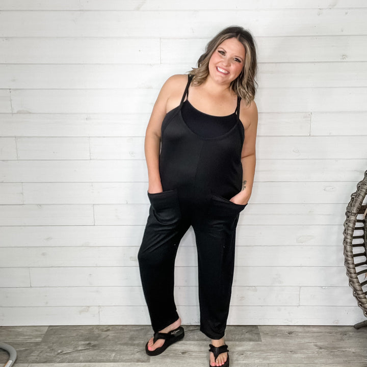 Slouchy Spaghetti Strap Jumper