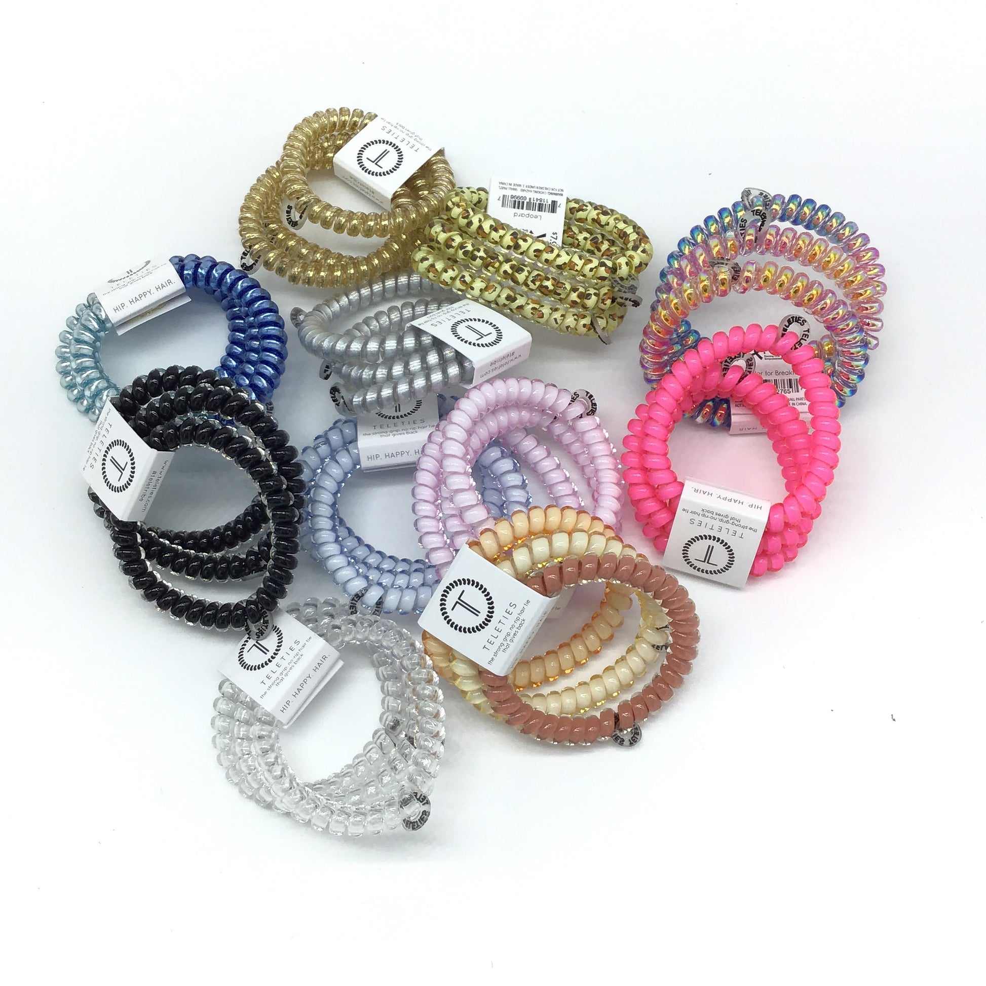 Small Teleties Hair Bands Set of 3 (Multiple Options)-Lola Monroe Boutique
