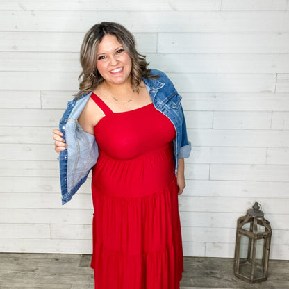 Smocked Tank Dress (Multiple Colors)