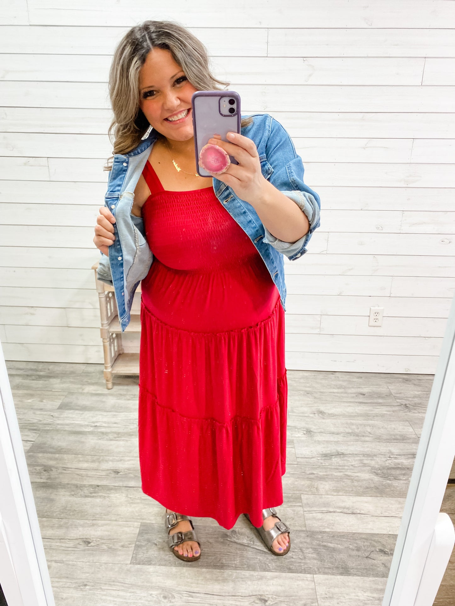 Smocked Tank Dress (Multiple Colors)