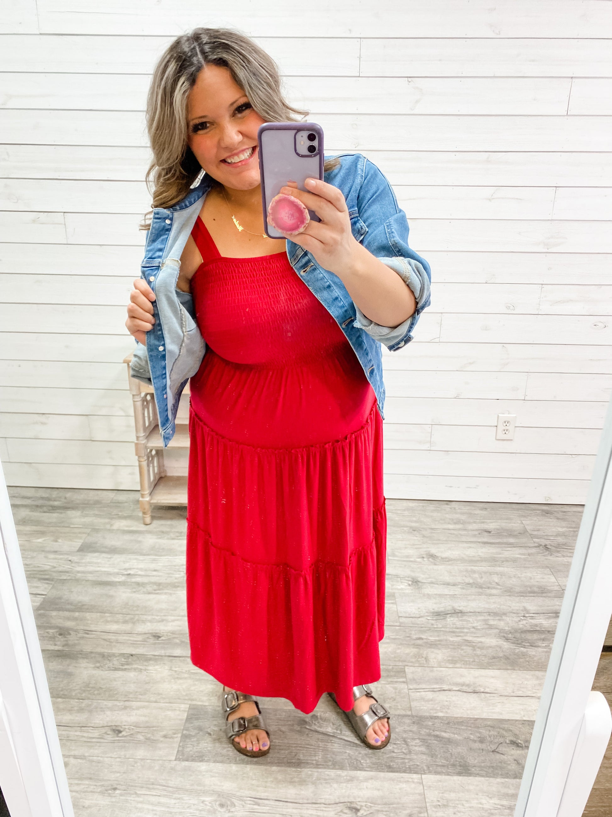 Smocked Tank Dress (Multiple Colors)