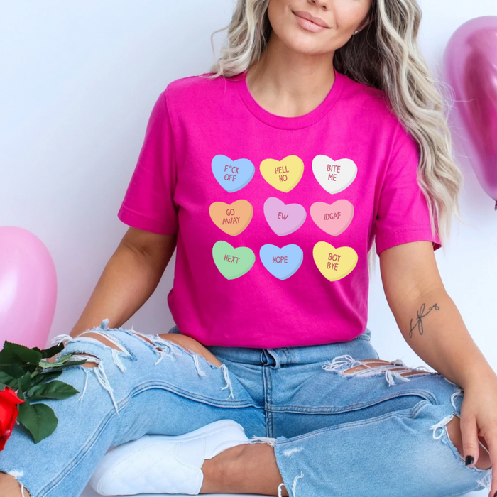 Snarky convo hearts-Lola Monroe Boutique