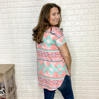 Honey Me "Southwest Sunset" Tunic-Lola Monroe Boutique