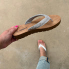 Sparkle Slight Wedge Flip Flop By Soda-Lola Monroe Boutique