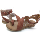 "Steffy" Sandal By Very G (Rust)-Lola Monroe Boutique