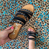 "Studs" Sandals By Very G-Lola Monroe Boutique