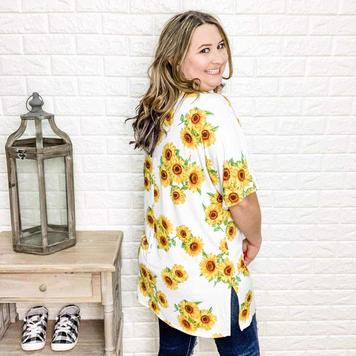 "Sunshine" Side Slit Kimono