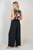 "Sweet Nothings" Sleeveless Floral Jumpsuit-Lola Monroe Boutique