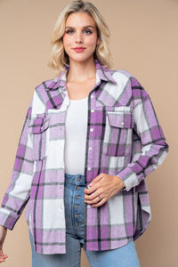 "Stapleton" Plaid Button Up Flannel