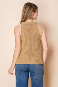 "Timestamp"  Button Front Sweater Vest