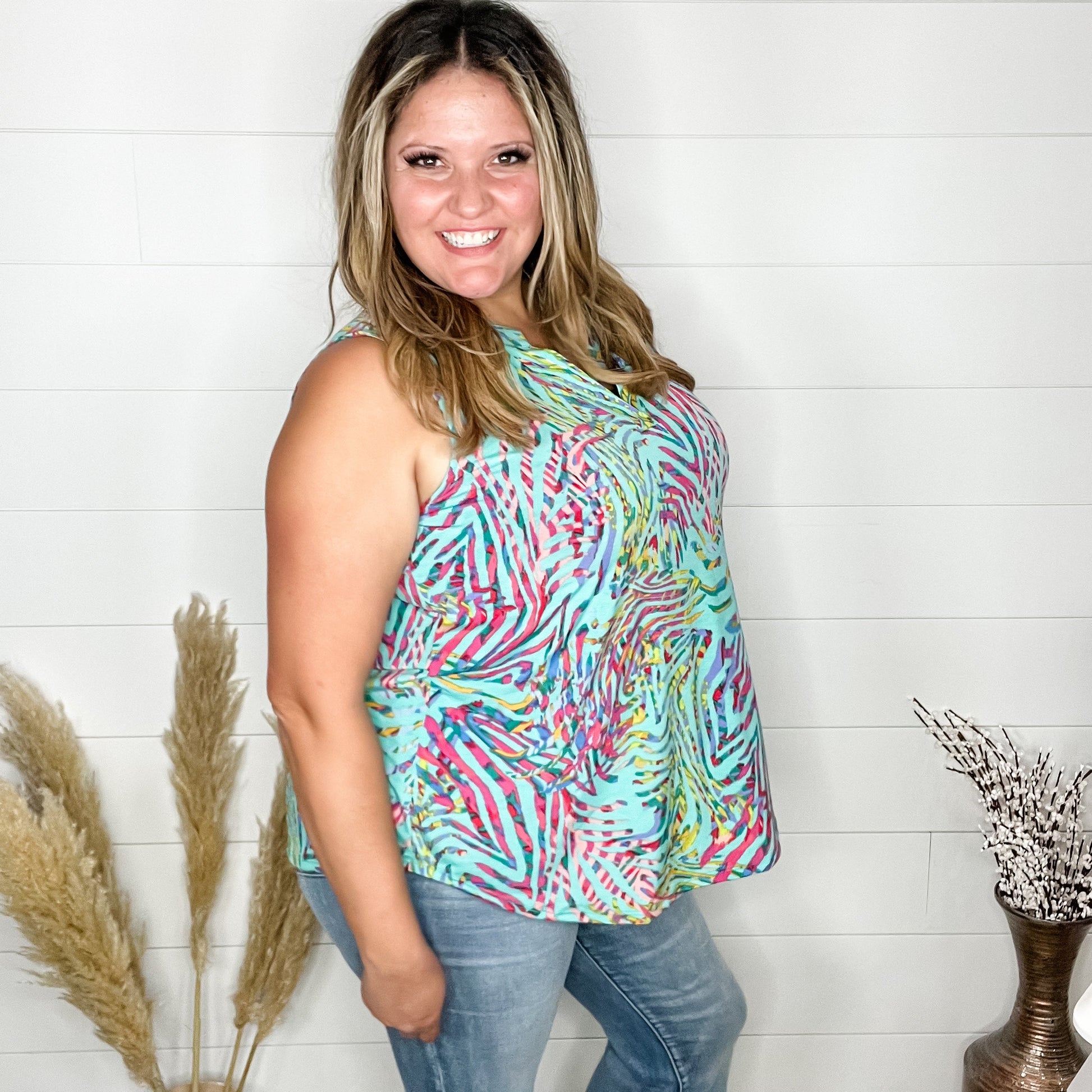 "Tangled" Sleeveless Lizzy