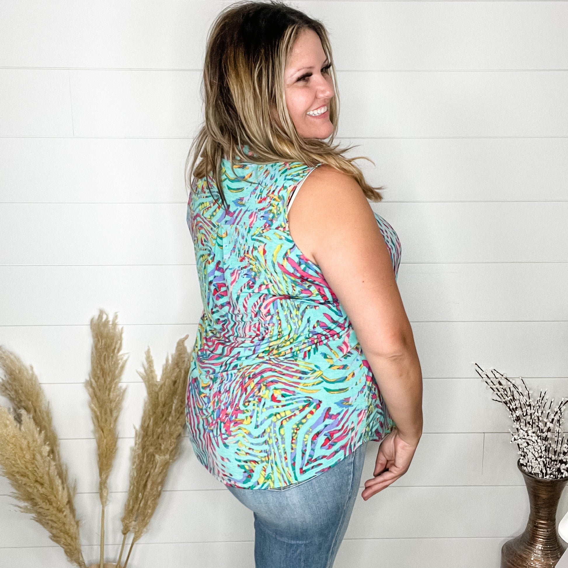 "Tangled" Sleeveless Lizzy