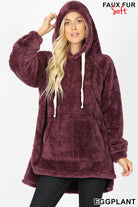 Teddy Bear Hoodie (Multiple Colors)-Lola Monroe Boutique