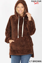 Teddy Bear Hoodie (Multiple Colors)-Lola Monroe Boutique