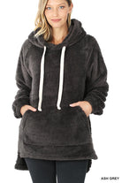 Teddy Bear Hoodie (Multiple Colors)-Lola Monroe Boutique