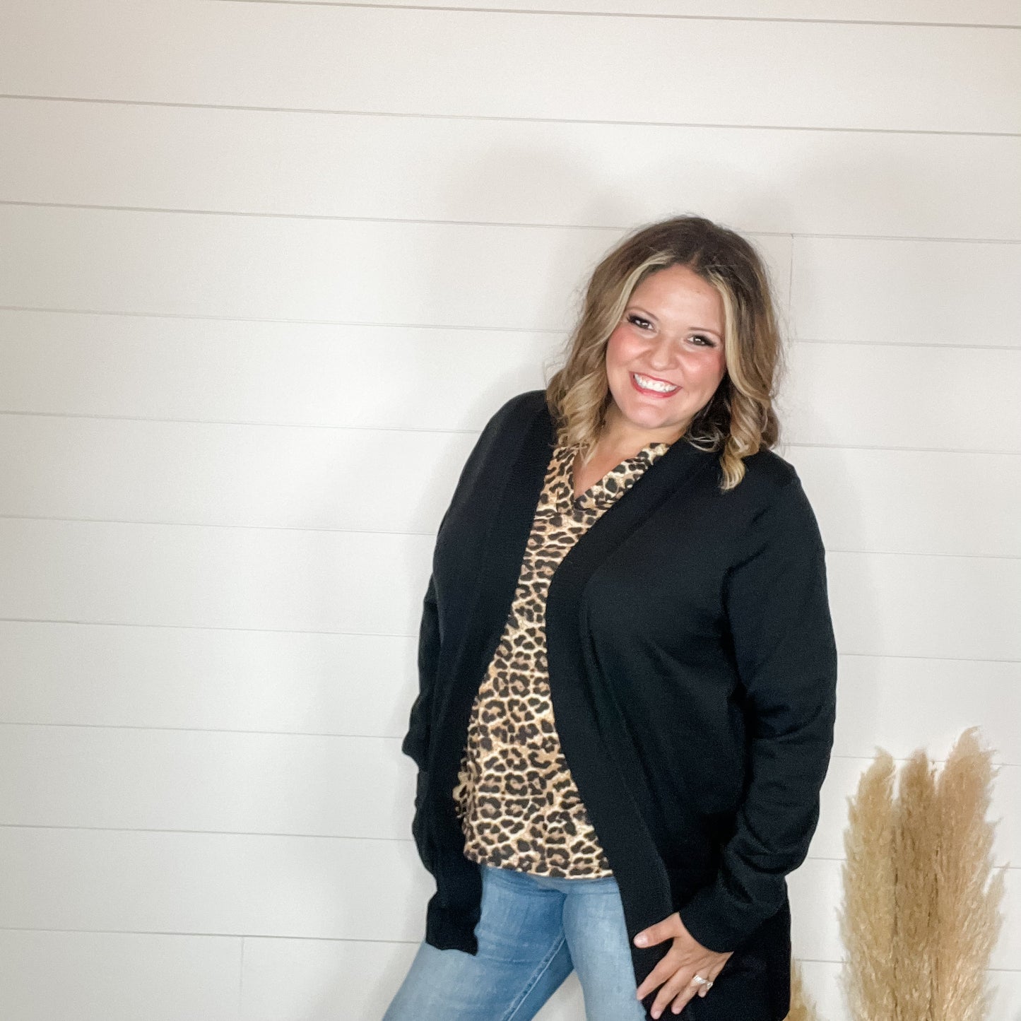 "This Time Around" Cardigan (Black)