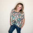 "Thought So" Animal Print Dolman Style-Lola Monroe Boutique