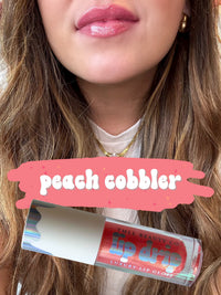 TMLL Lip Drip Luxury Gloss-250 - TMLL Beauty Co - Makeup-TMLL Beauty Co-Peach Cobbler-[option4]-[option5]-[option6]-Leather & Lace Boutique Shop