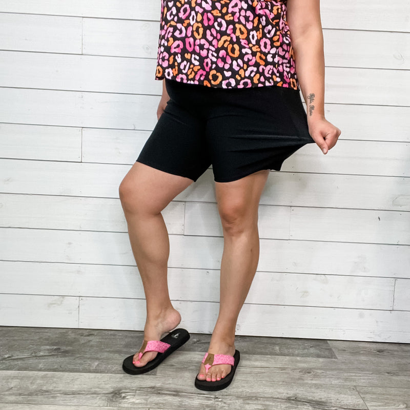Trouser Shorts with Pockets-Lola Monroe Boutique