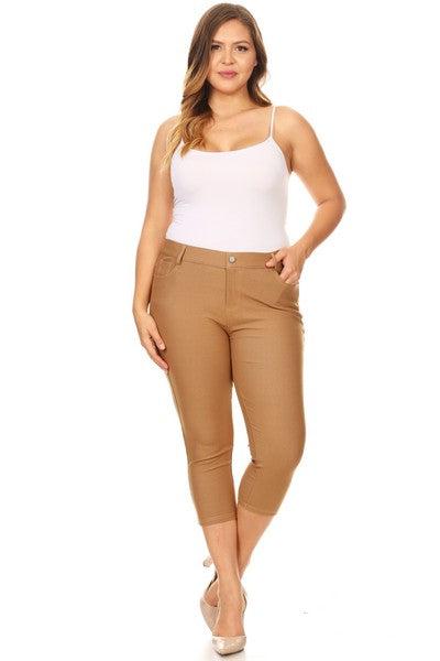 Trouser that Feel Like Jeggings Capris Multiple Colors Lola Monroe Boutique