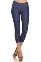 Trouser that Feel Like Jeggings Capris (Multiple Colors)-Lola Monroe Boutique